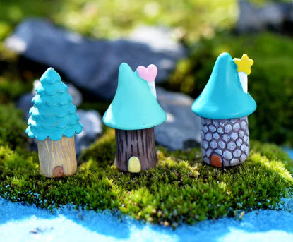 Miniature Landscape Resin Craft - Cartoon Treehouse Decor