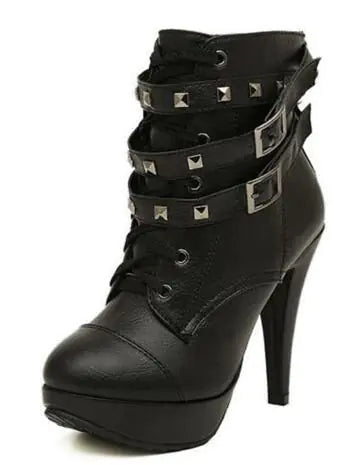 Fashionable Ankle Boots, Biker Boots, High Heel Boots