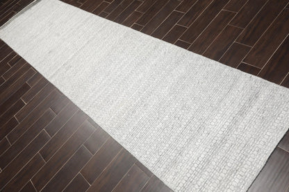 Multi Size Ivory, Grey Hand Tufted 100% Wool Modern & Contemporary Oriental Area Rug-4