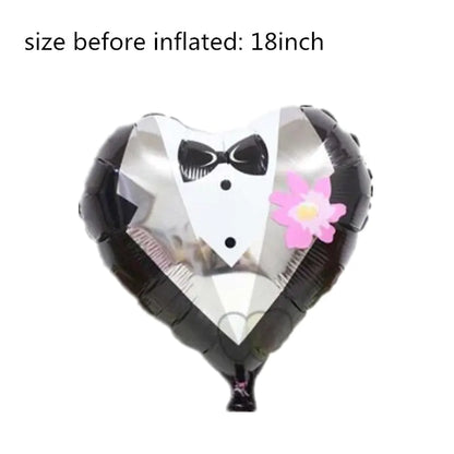 18-Inch Heart-Shaped Aluminum Foil Balloon