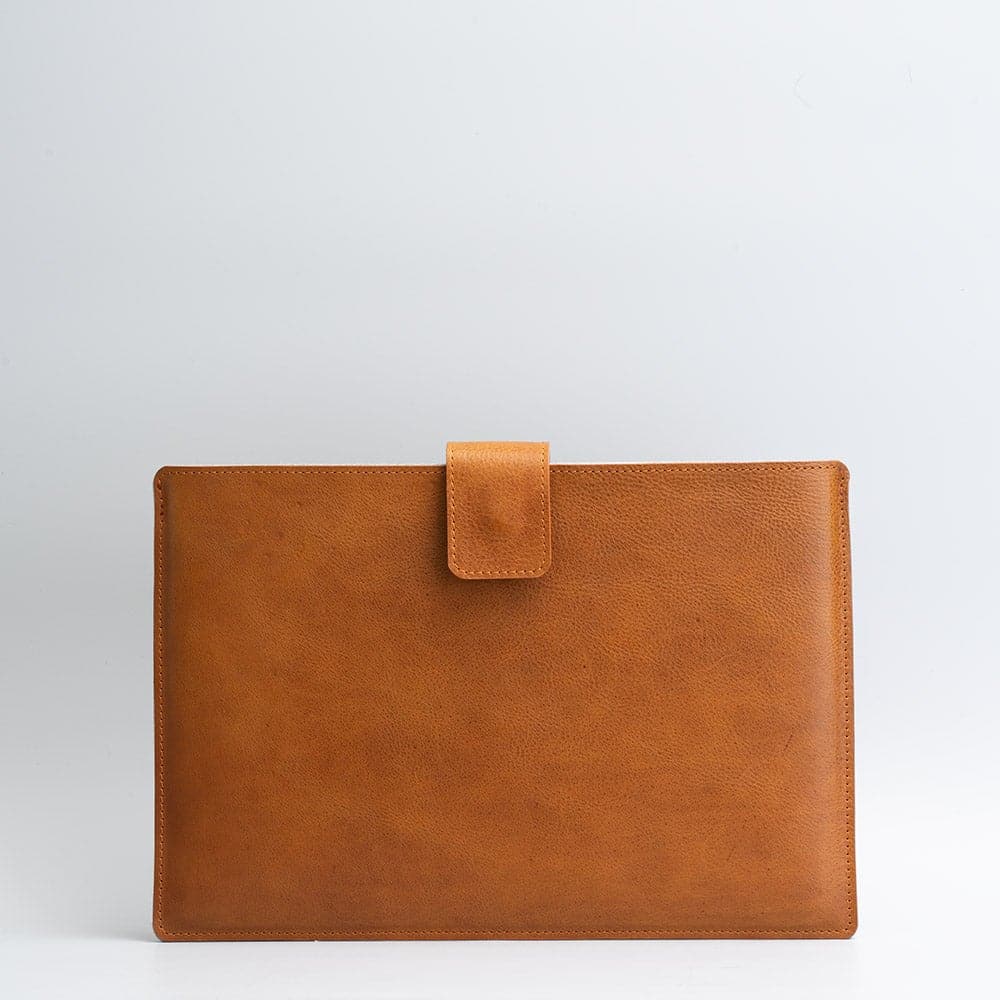 Leather Sleeve for iPad with Magnetic Strap-7