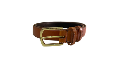 Handmade Brown Leather Belt-0