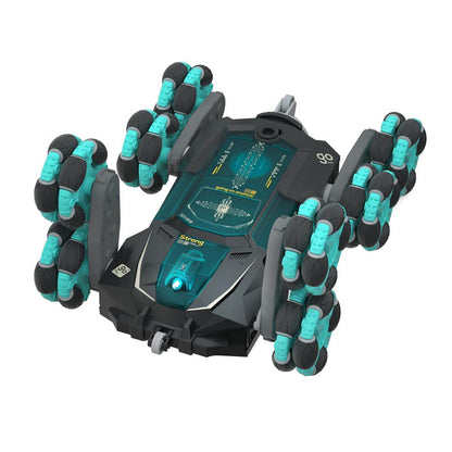 Dryfujący 6-kołowy samochód z pilotem-0