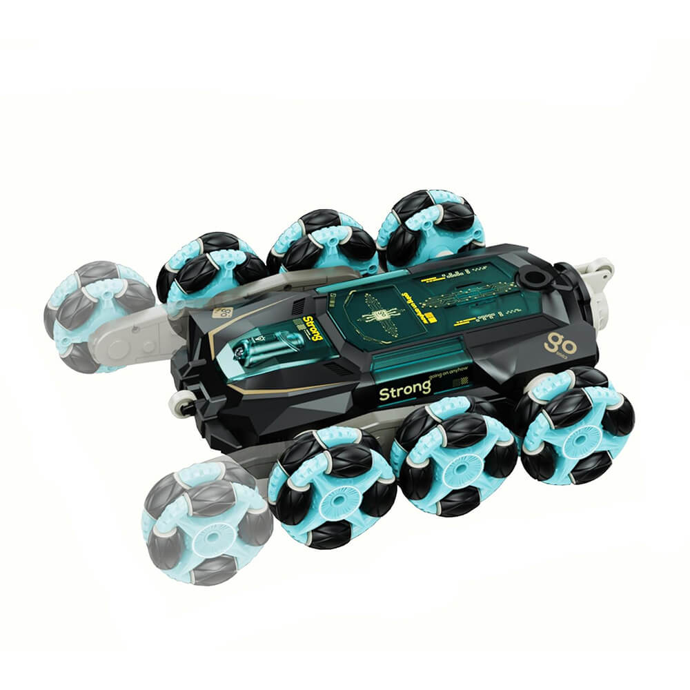 Dryfujący 6-kołowy samochód z pilotem-2