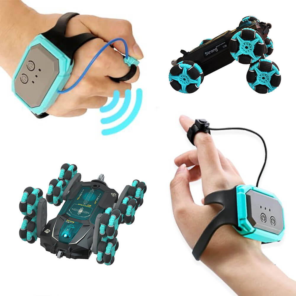 Dryfujący 6-kołowy samochód z pilotem-3