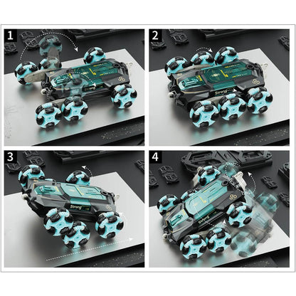 6 kolový drifting auto s dálkovým ovládáním-4