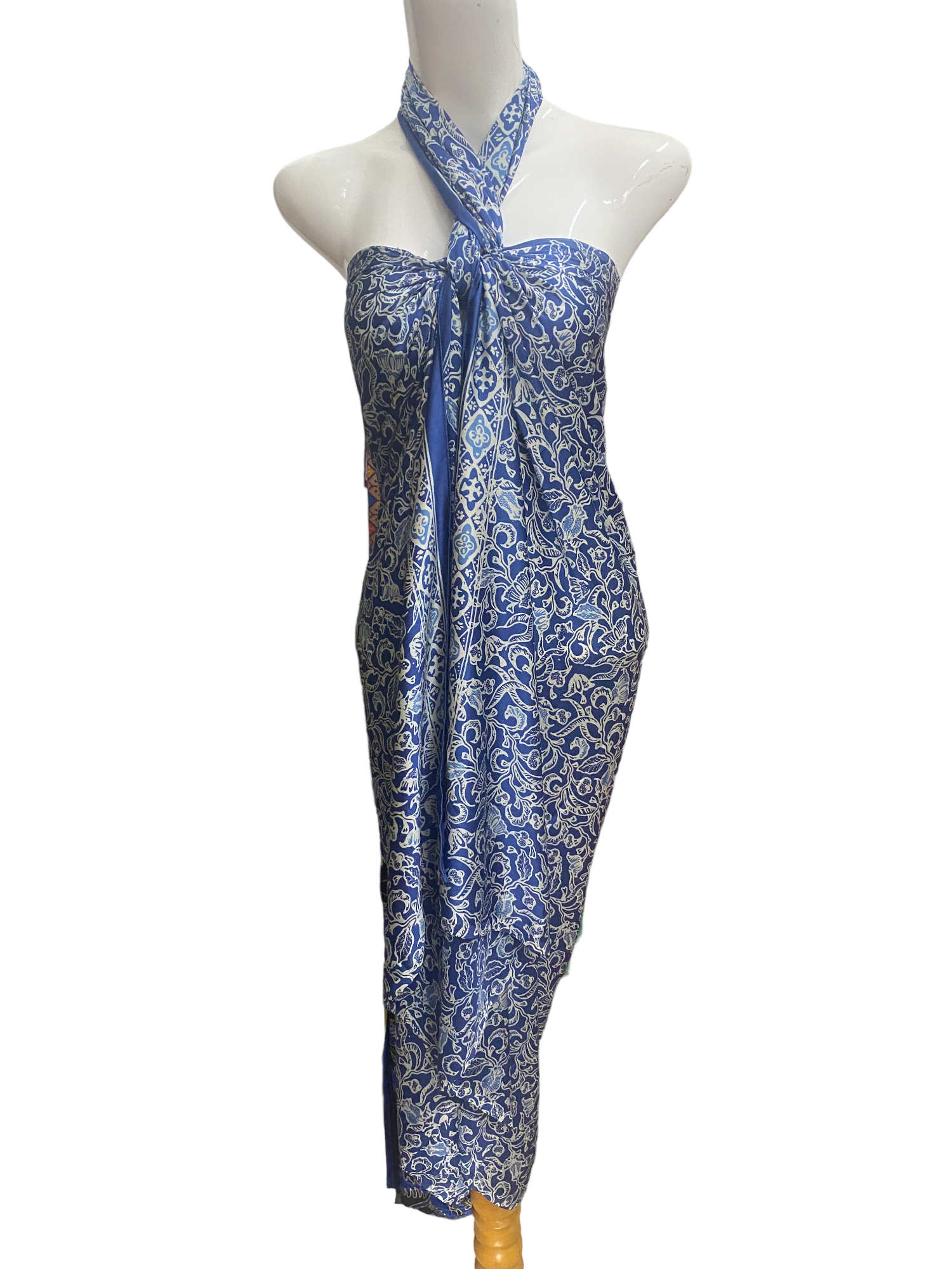 Amila Balinese Silk Batik Fabric-2