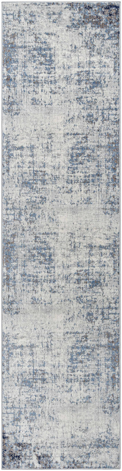 Texanna Abstract Blue/Gray Area Rug-5