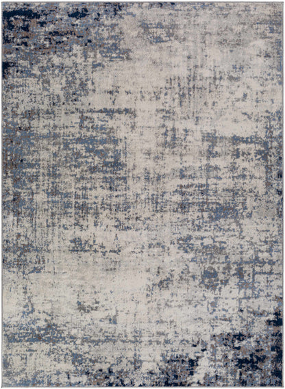 Texanna Abstract Blue/Gray Area Rug-7