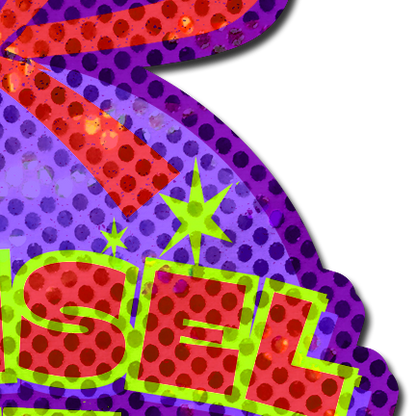 5-Pack: Tinsel Tits Holiday Ornament on Disco Glitter Purple Breast Pasties by Pastease®-3