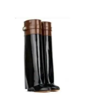 Knee-length Fashion Boots