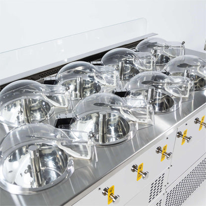 Commercial Gelato Ice Cream Maker, V8, Eight Pots – Top Churn-3