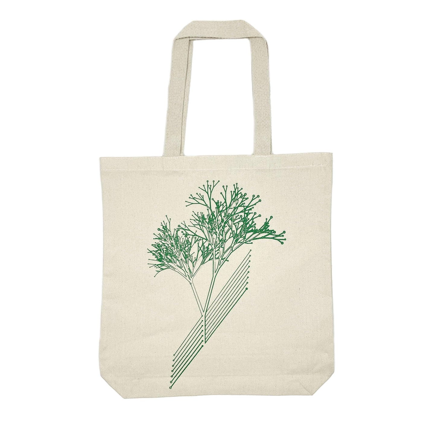 Circuit Tree Canvas Tote Bag-0