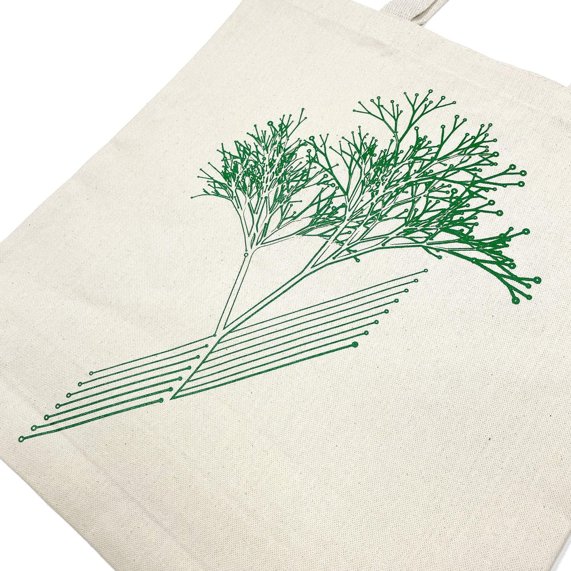 Circuit Tree Canvas Tote Bag-1