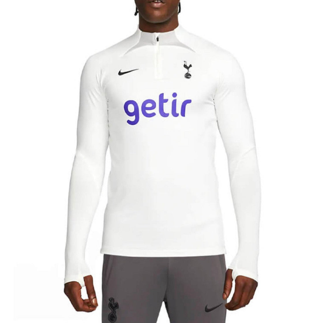 Tottenham Hotspur white UCL training technical tracksuit 2022/23 - Nike-0