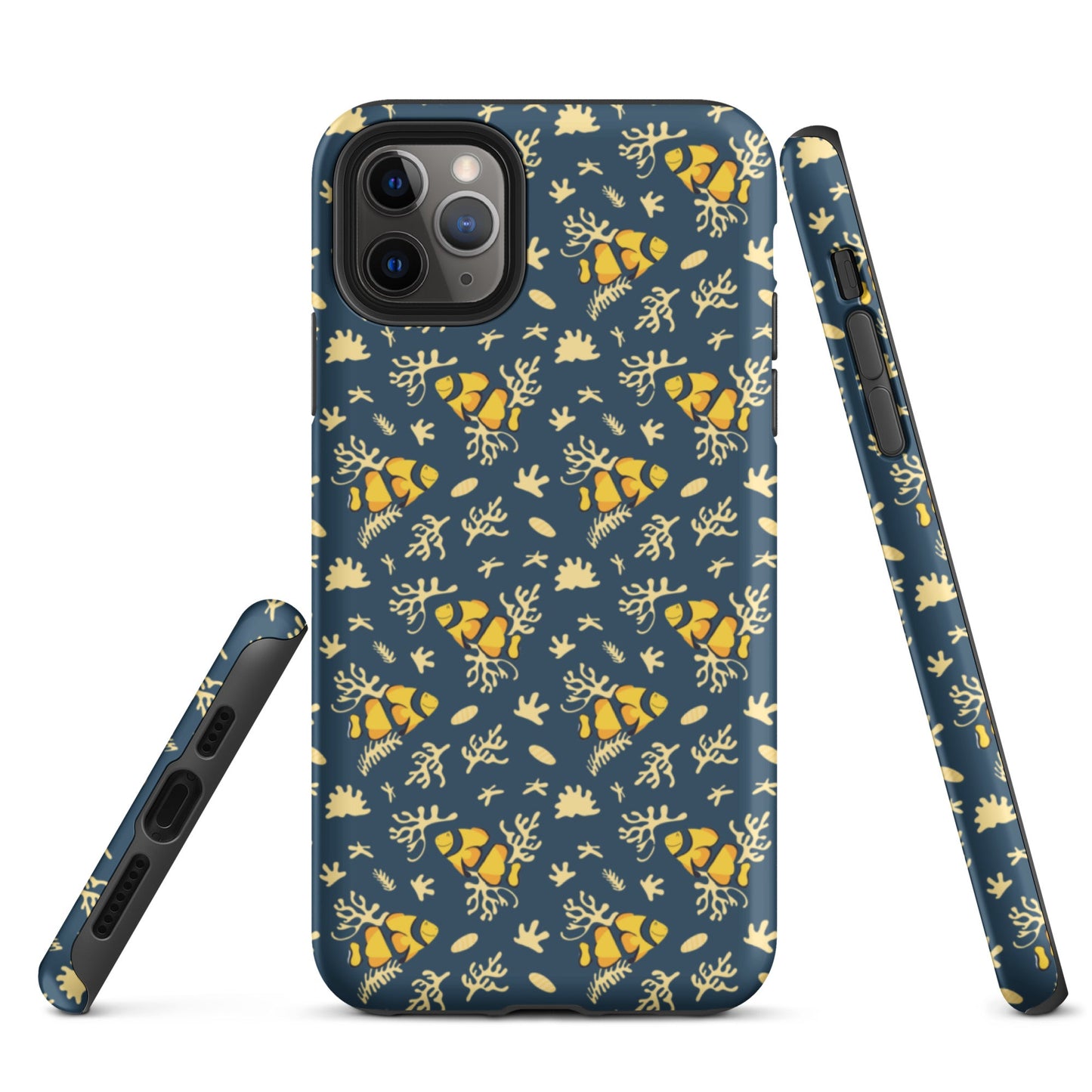 Deep Blue Clownfish Reef Tough Case for iPhone®-4
