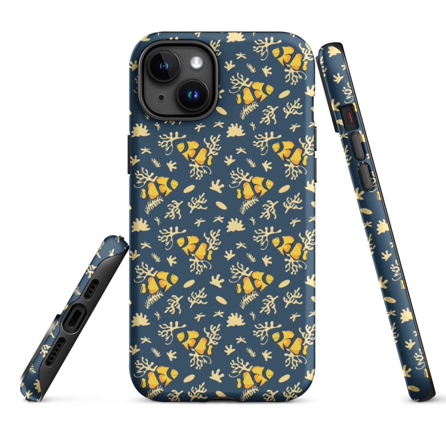 Deep Blue Clownfish Reef Tough Case for iPhone®-18