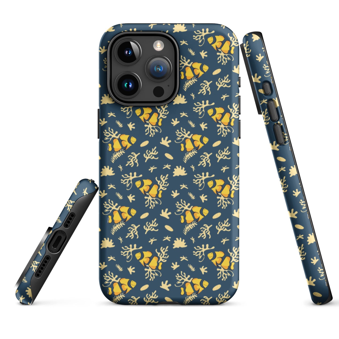 Deep Blue Clownfish Reef Tough Case for iPhone®-1