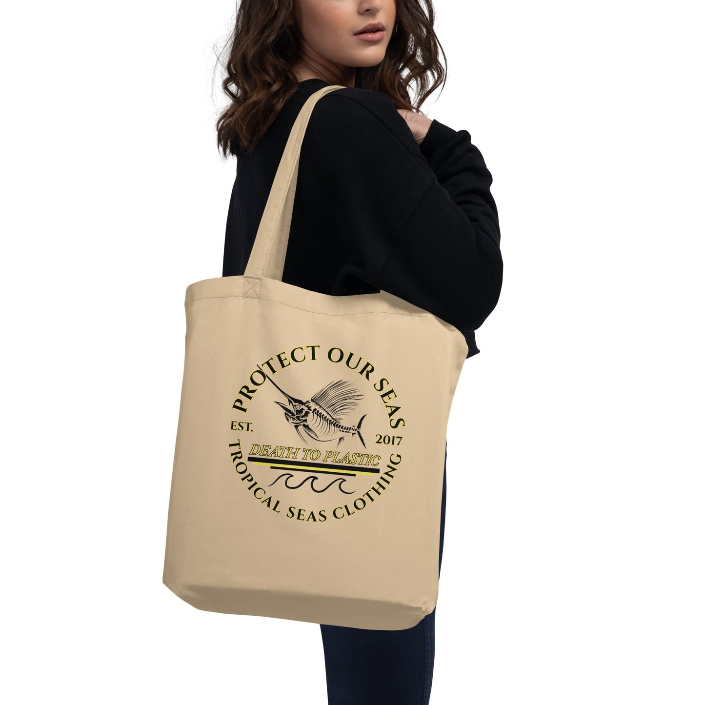 Death - to - Plastic Eco Tote Bag-2