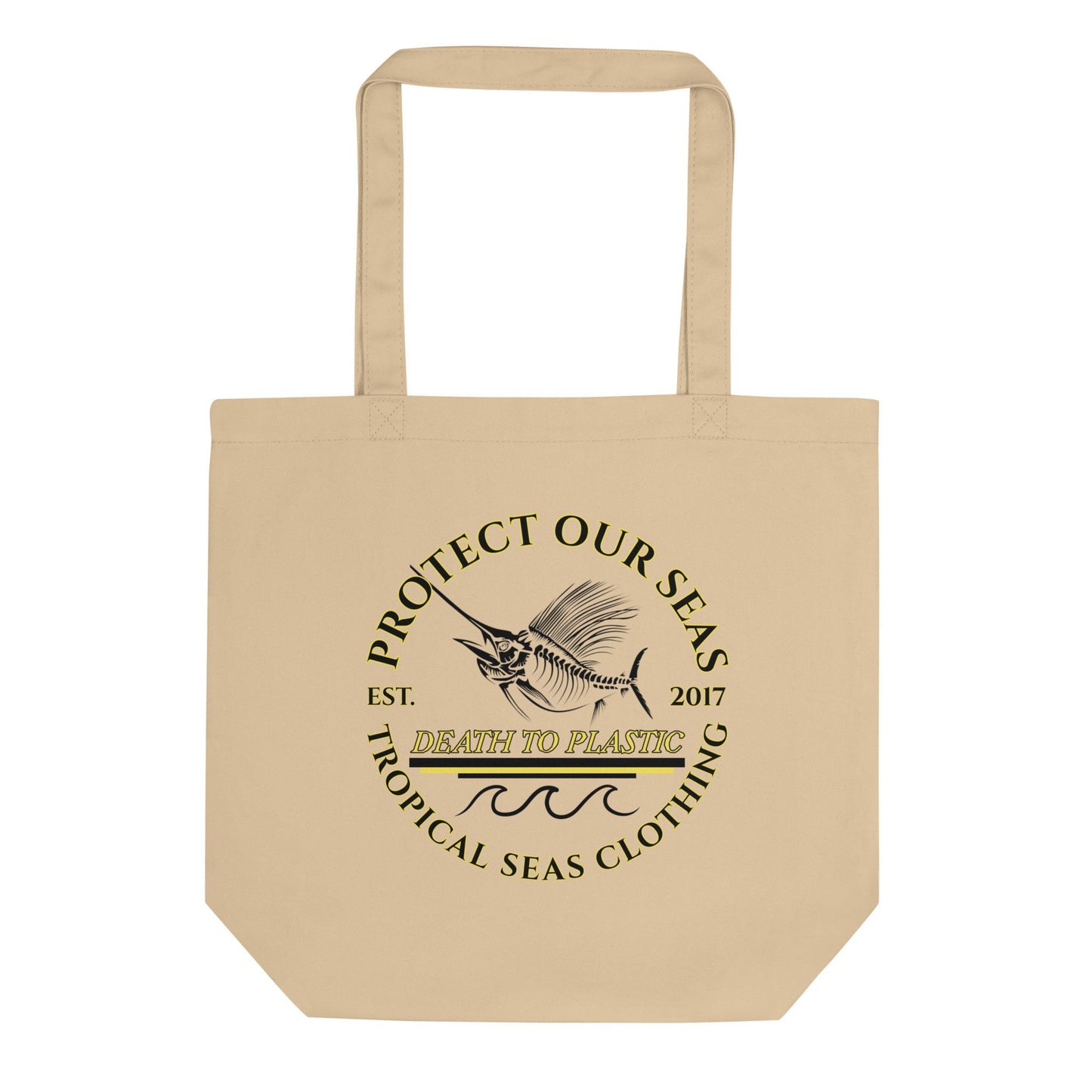 Death - to - Plastic Eco Tote Bag-0