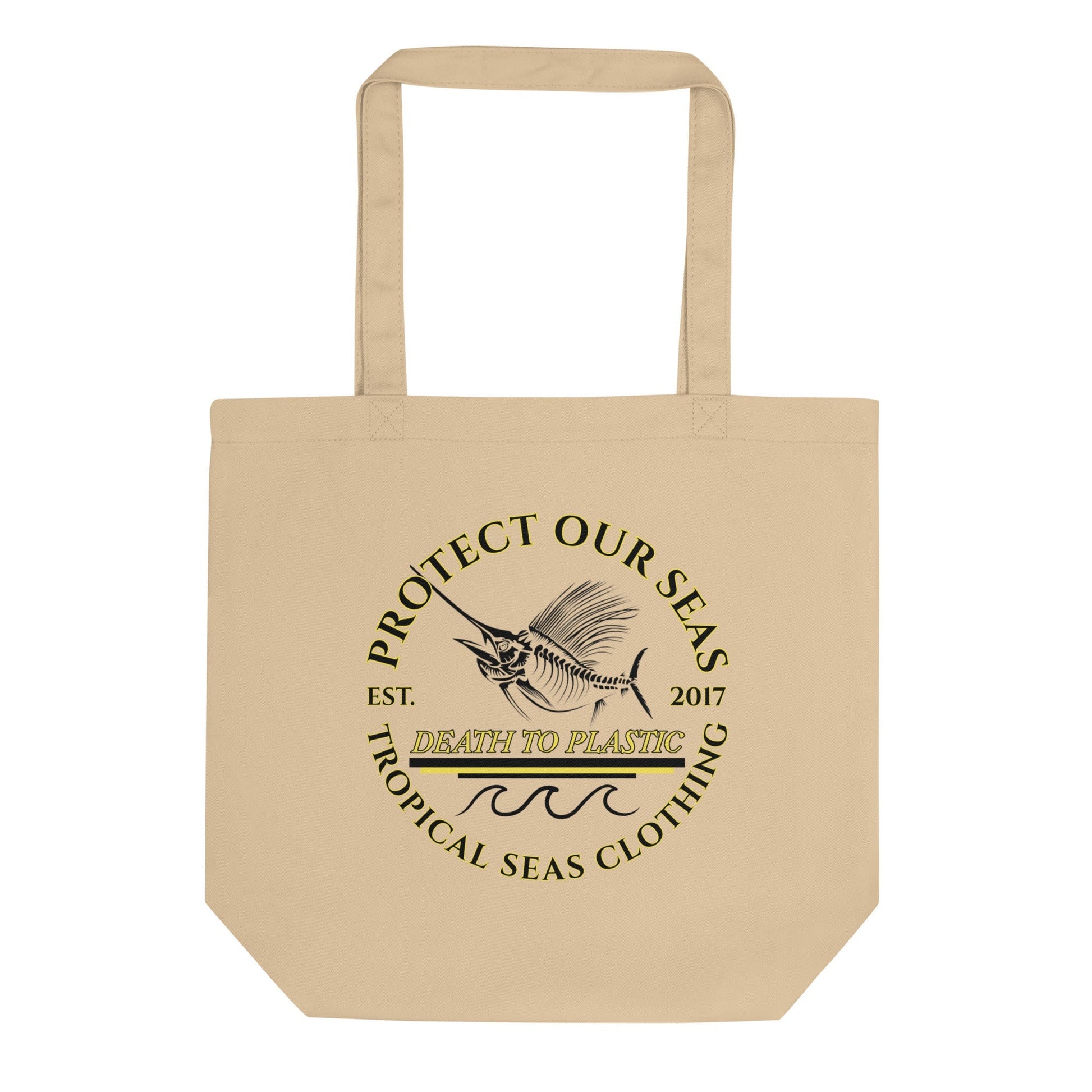 Death - to - Plastic Eco Tote Bag-0