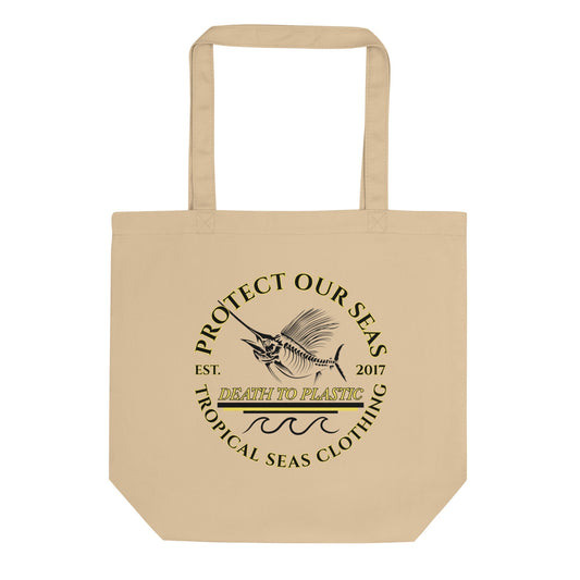 Death - to - Plastic Eco Tote Bag-0
