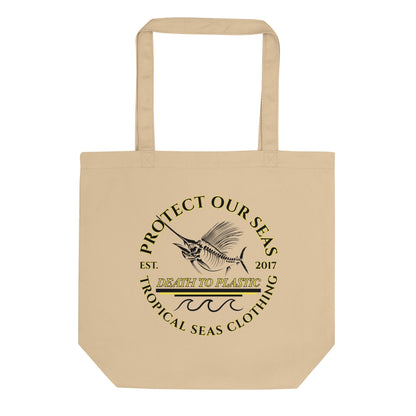 Death - to - Plastic Eco Tote Bag-3