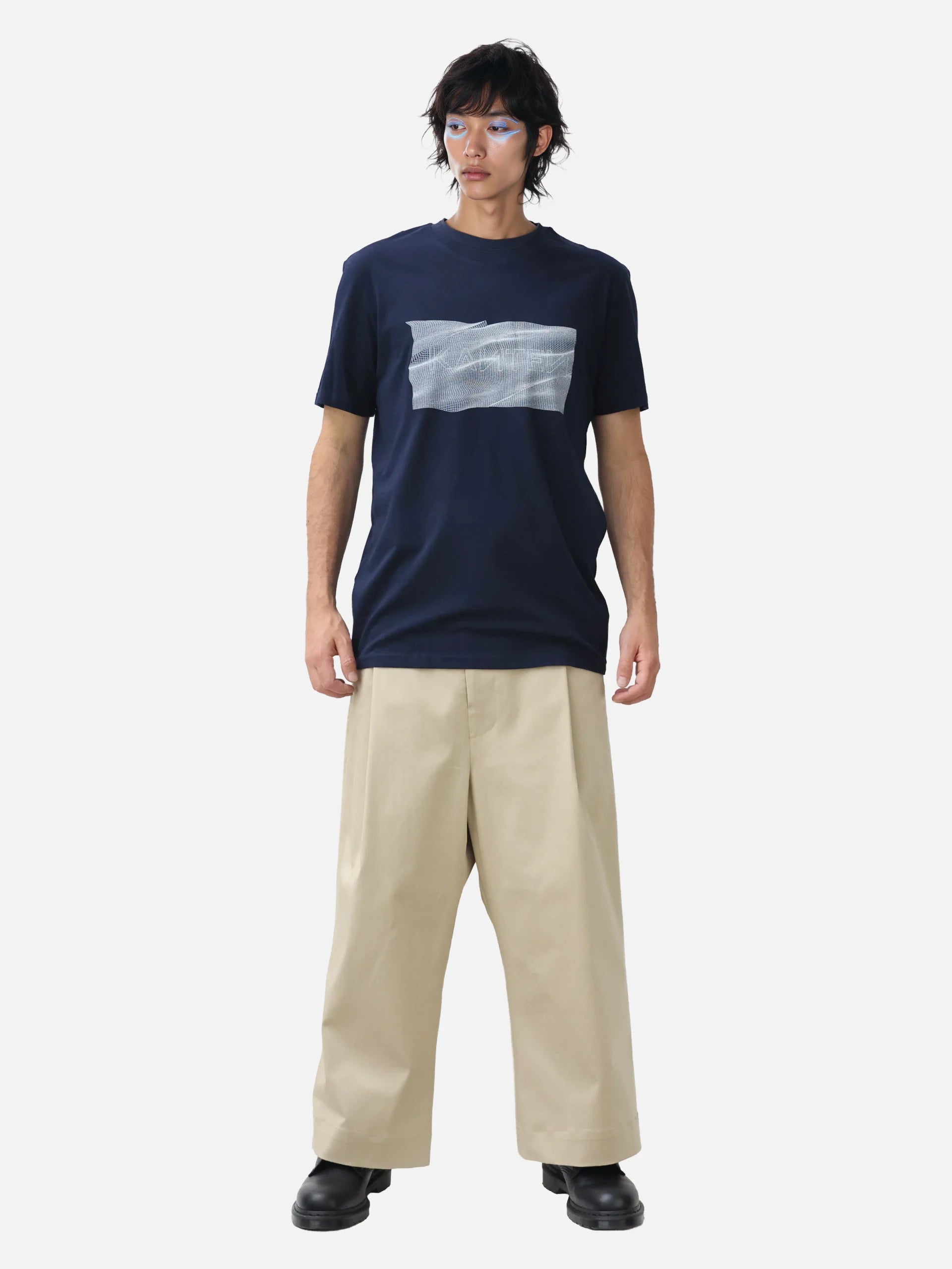 Densen T-shirt - Navy-0