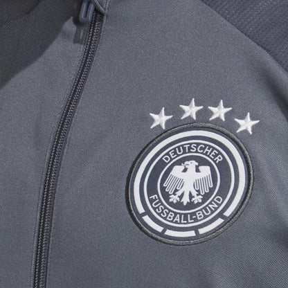 Germany national team grey training Soccer jacket 2020/21 - Adidas-2