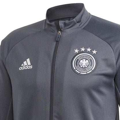 Germany national team grey training Soccer jacket 2020/21 - Adidas-1