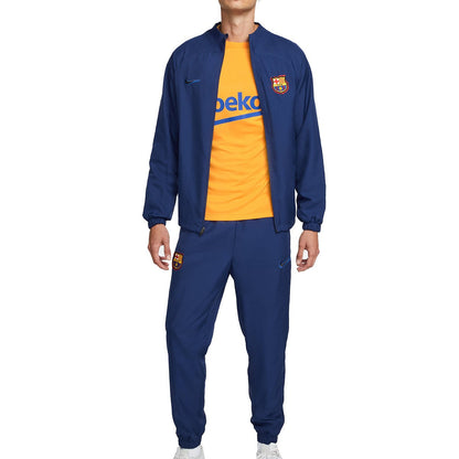 FC Barcelona training presentation Soccer tracksuit 2022 - Nike-4