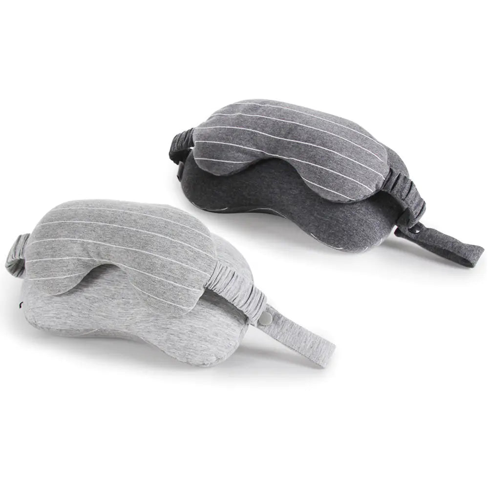 Hooded U-Shaped Neck Pillow for Comfort