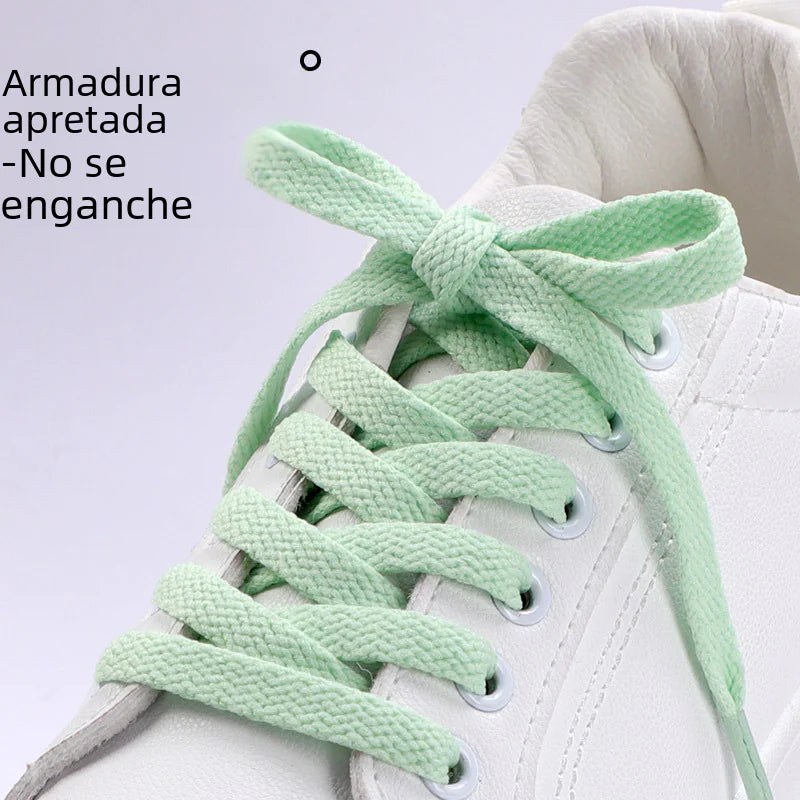 Colorful Flat Shoelaces for Air Force 1 & AJ (One Pair)