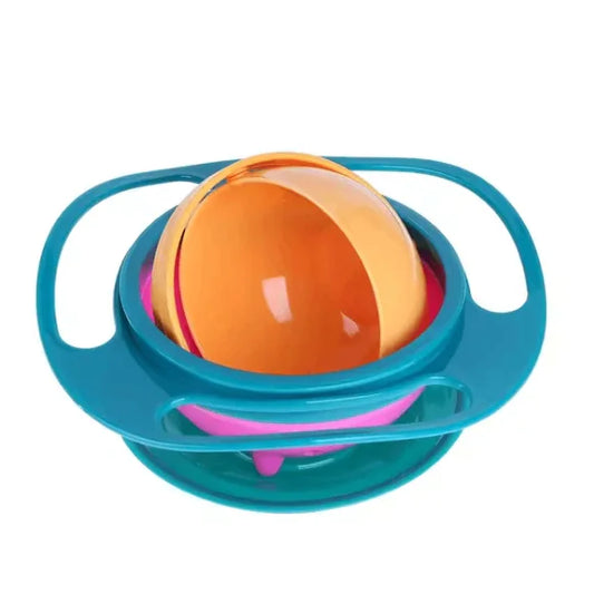 360-Degree Rotating Baby Bowl with Universal Gyro