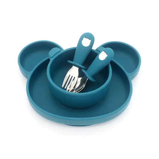Children's Stainless Steel Tableware Set (Baby Gadgets)