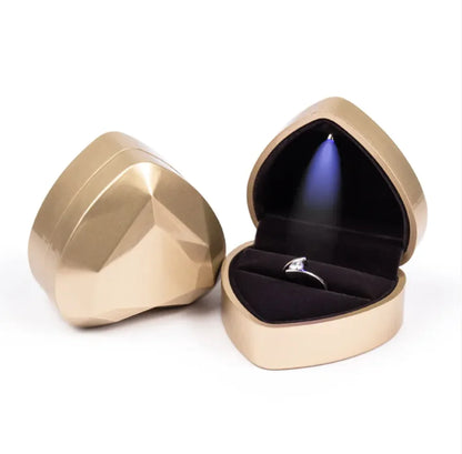 Heart-Shaped Jewelry Gift Box
