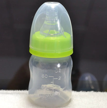 Stereoscopic Baby Bottle with Silicone Nipple