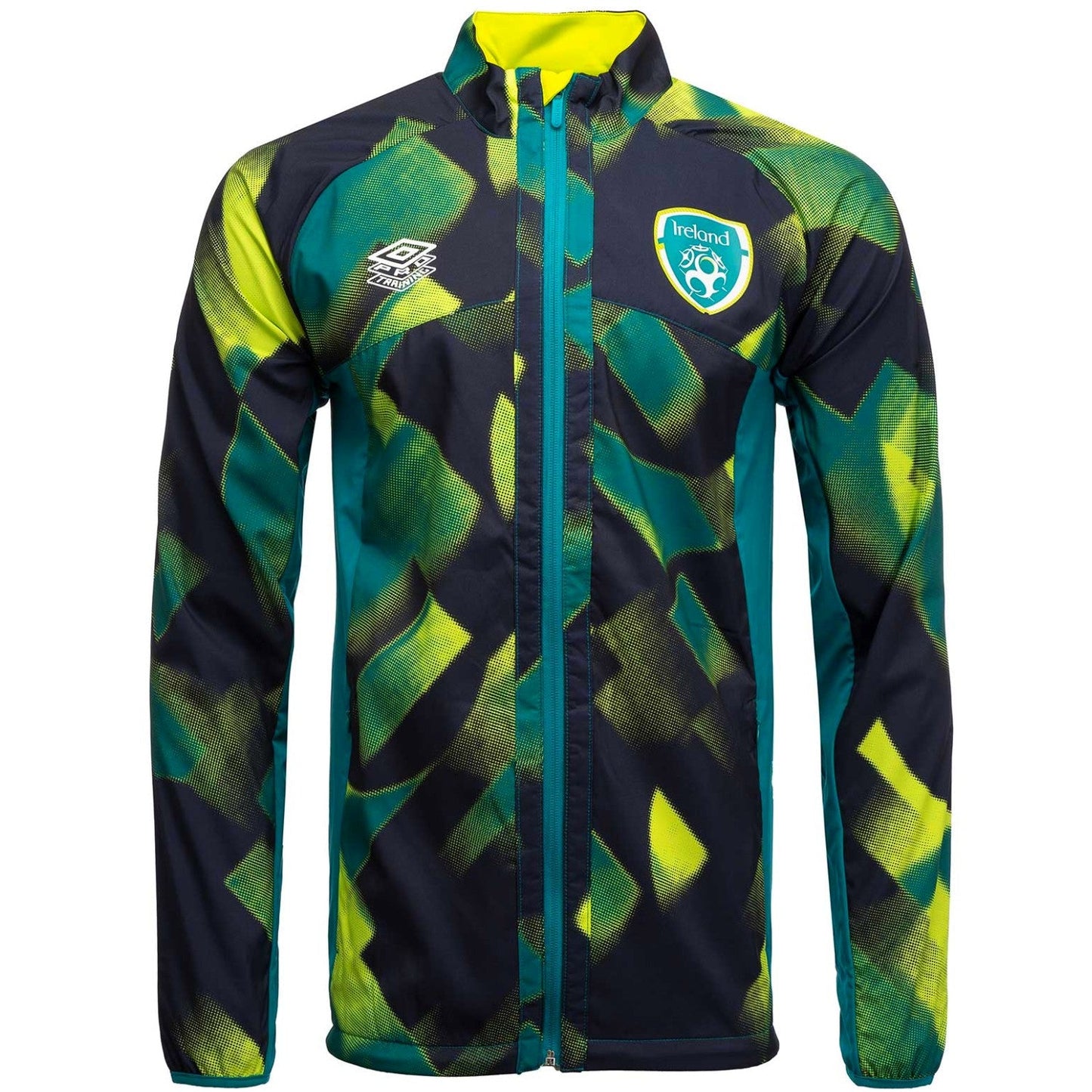 Ireland (Eire) training technical bench jacket 2022/23 - Umbro-0