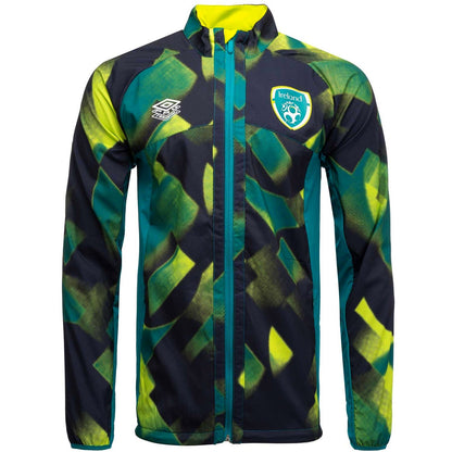 Ireland (Eire) training technical bench jacket 2022/23 - Umbro-0