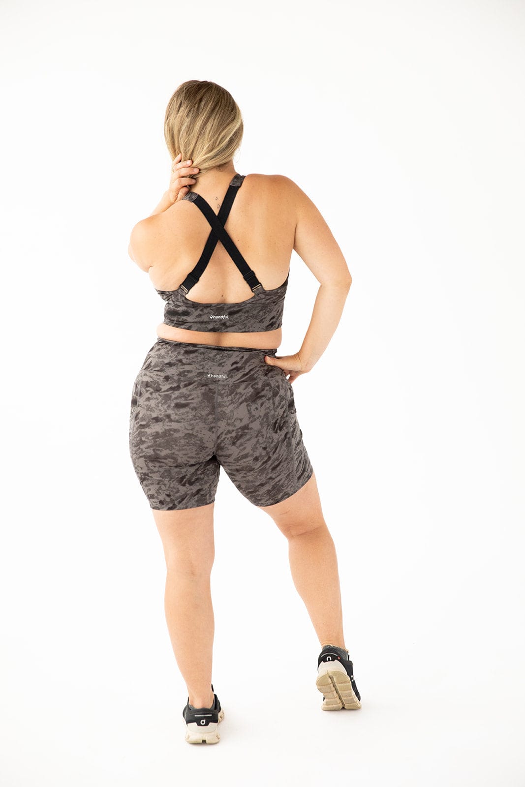 Hi Five High-Waisted Biker Short – Rock Steady-3