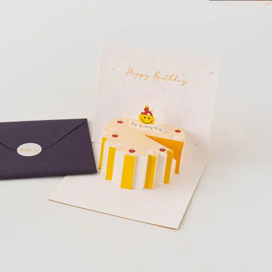 Creative 3D Personalized Cute Paper Carving Card