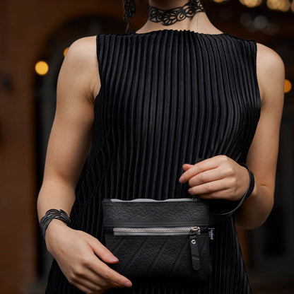 Erin Vegan Wristlet and Belt Pouch-3