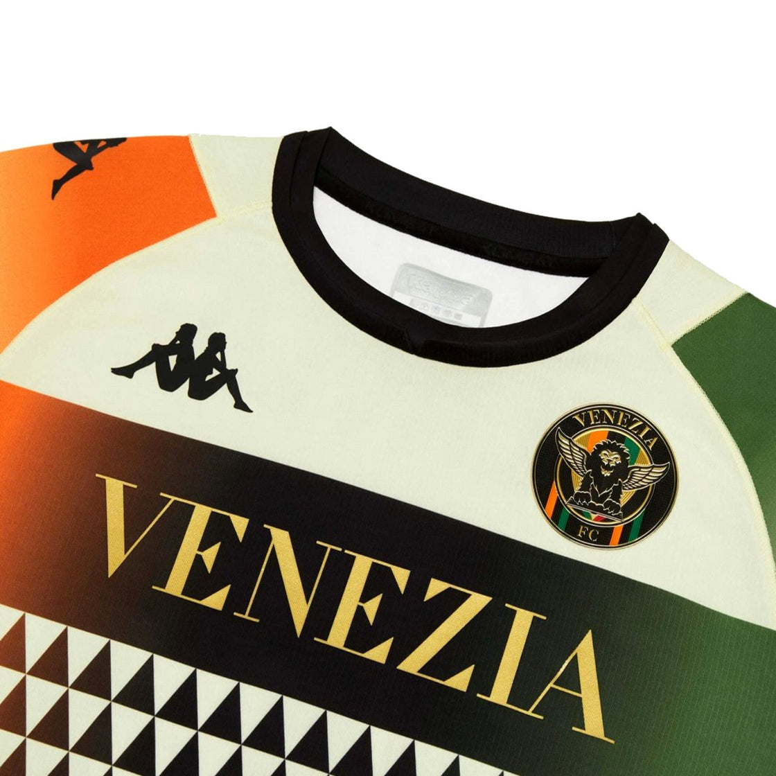 Venezia FC cream Away Soccer jersey 2022 - Kappa-4