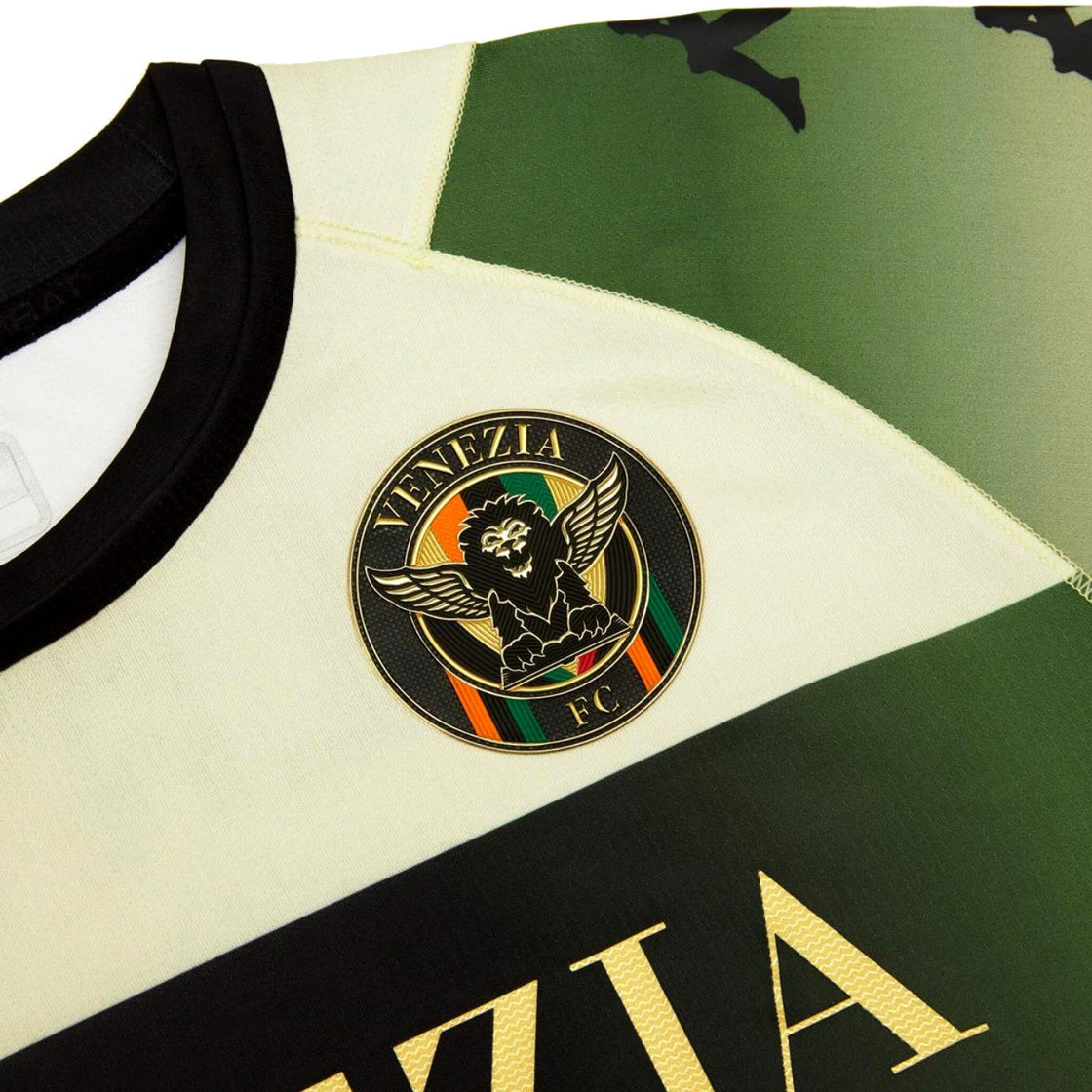 Venezia FC cream Away Soccer jersey 2022 - Kappa-3
