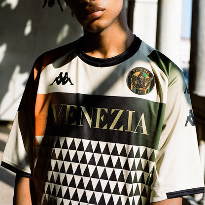 Venezia FC cream Away Soccer jersey 2022 - Kappa-0