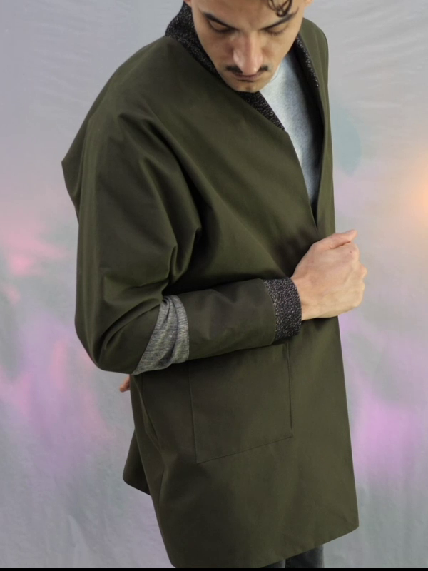 Flupke Jacket - Army-1