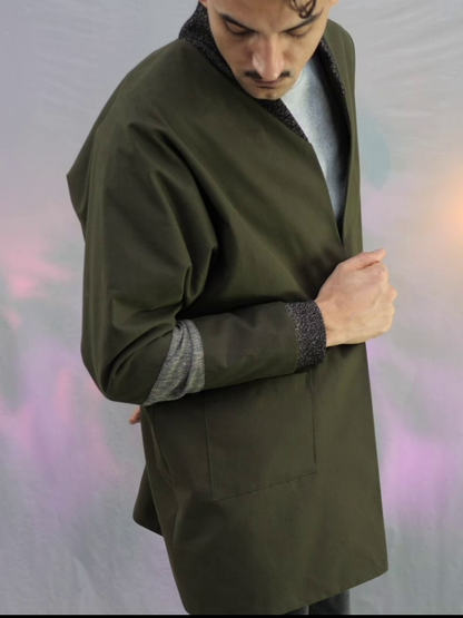 Flupke Jacket - Army-1