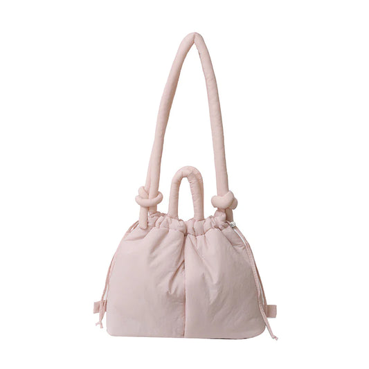 Women's Nylon Drawstring Backpack