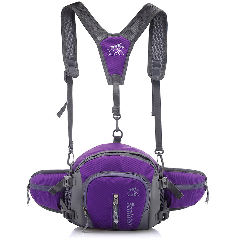 Best Mens Women Waist Hiking Fanny Packs Waterproof Nylon in 2025-7