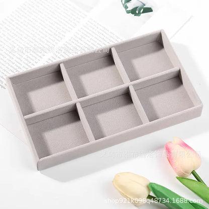Velvet Jewelry Organizer Tray